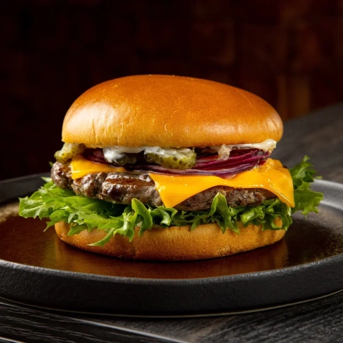 Бургер с олениной